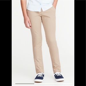 Old Navy Straight Flex Girls Khaki Pants NWT 8Slim